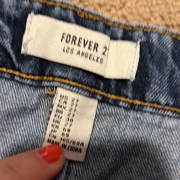 Denim mini skirt - Picture 3 of 3